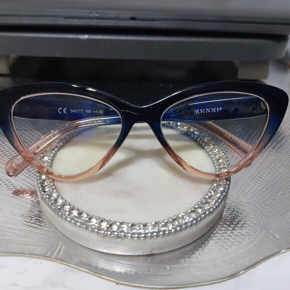 Zenni Super Trendy CAT EYE Readers 1.5  Modern Cute Stylish Reading Glasses - Picture 13 of 13